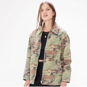 BDG Camo Canvas Jacket
